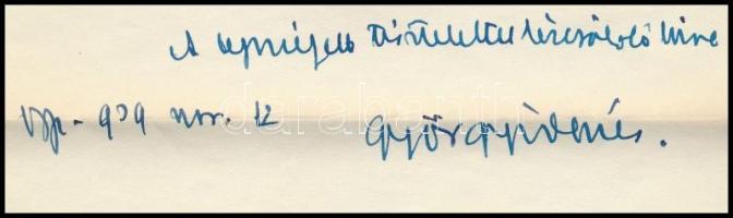 1939. nov. 12 Györgyi Dénes (1886-1961), magyar népies stílusú építész, a Györgyi-Giergl művészcsalá...