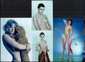 cca 1988 Feri Lukas (?-?) Londonban letelepedett, magyar fotográfus hagyatékából 9 db vintage fotó, ...