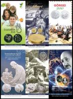 2014-2020. 24db klf színes ismertető MNB emlékpénzekhez