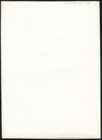 cca 1934 Kinszki Imre (1901-1945) budapesti fotóművész hagyatékából, feliratozott vintage fotó (fa m...