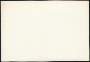 cca 1935 Kinszki Imre (1901-1945) budapesti fotóművész hagyatékából, jelzés nélküli vintage fotó (bu...