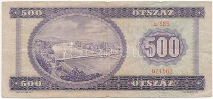 1969. 500Ft "E886 021562" T:III Adamo F40