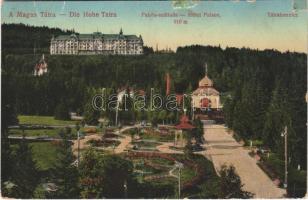 1917 Tátralomnic, Tatranská Lomnica (Magas-Tátra, Vysoké Tatry); Palota szálloda / hotel (EK)