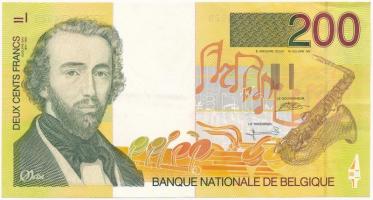 Belgium 1995. 200Fr T:III szép papír Belgium 1995. 200 Francs C:F nice paper Krause P#148