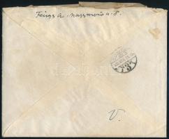 1939. nov. 11 Fényes Adolf (1867-1945) festőművész autográf kondoleáló levele Gerő Ödönnének, Gerő Ö...