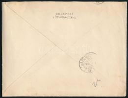 1939. nov. 10 Márffy Ödön (1878-1959) festőművész autográf kondoleáló levele Gerőéknek, Gerő Ödön (1...