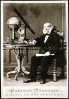 cca 1872 Klösz György (1844-1913) pesti fényképész fotóiról készült 12 db reprodukciós negatív (gőzm...