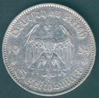 Német 3. Birodalom 1934A 5M Ag "Garnisonkirche" T:3