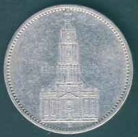 Német 3. Birodalom 1934A 5M Ag "Garnisonkirche" T:3