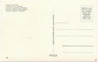 Kalocsai népviselet, magyar folklór / Hungarian folklore, peasant costumes from Kalocsa