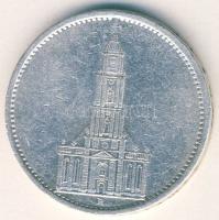 Német 3. Birodalom 1935A 5M Ag "Garnisonkirche" T:3 apró ph