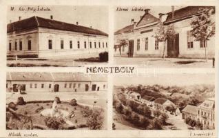 Németbóly katonai emlékművel
