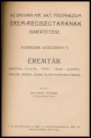 Gulovics Tivadar: Az ungvári kir. kat. főgímnázium érem-régiségtárának ismertetése 1-3. kötet egybek...