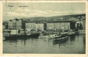 1913 Fiume, Rijeka; Molo Adamich (EK)