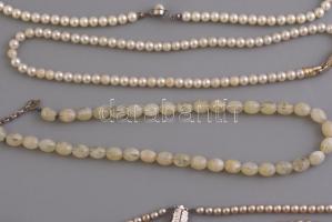 4 db bizsu gyöngy nyaklánc