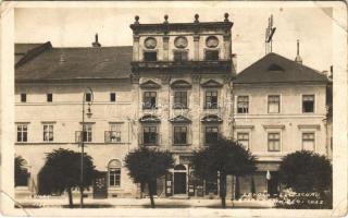 1929 Lőcse, Levoca; Stary dom / régi ház, üzletek / old house, shops (EB)