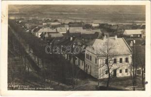 1929 Námesztó, Námestovo; Stefánikovo stromoradie / utca, üzlet / street view, shop (fa)