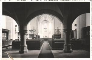 Kolozsvár, Cluj; Farkas utcai ref. templom / Calvinist church interior