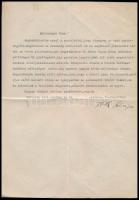 1941 Zsély, zsélyi plébános átnevezési kérelméről szóló levél