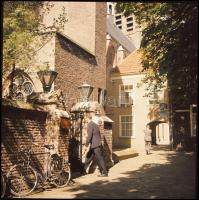 Vegyes fotónegatív tétel, vegyes témákban, pl. Parlament, személyek, táj, stb., 4 db negatívtartó ta...