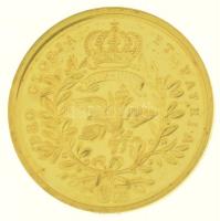 Németország 1994. "Német királyok aranyban / I. Frigyes tallérja" számozott tanúsítvánnyal...