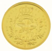 Németország 1994. "Német királyok aranyban / I. Frigyes tallérja" számozott tanúsítvánnyal...