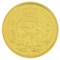 Németország 1994. "Német királyok aranyban / I. Frigyes tallérja" számozott tanúsítvánnyal...