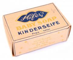 Höfer's Baby Soap papírdoboz, 10×6,5×4 cm