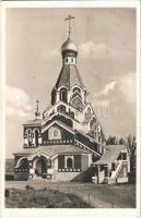 Ungvár, Uzshorod, Uzhhorod, Uzhorod; Görögkeleti templom / Greek Orthodox church (fl)