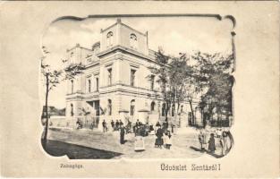 Zenta, Senta; zsinagóga / synagogue. Art Nouveau