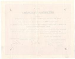 Budapest 1924. "Magyar Takarékpénztára Központi Jelzálogbankja mint részvénytársaság" rész...