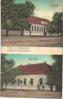 Galagonyás, Glogonj; községháza, jegyzői lakás / town hall, notarys house