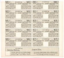 Budapest 1906. "Beocsini Cementgyári Unió Részvénytársaság" részvénye 200K-ról, magyar és ...