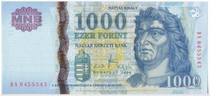 2008. 1000Ft DA 8455543 T:I-  Hungary 2008. 1000 Forint DA 8455543 C:AU Adamo F55J