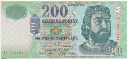2004. 200Ft FC 0311831 T:I  Hungary 2004. 200 Forint FC 0311831 C:UNC  Adamo F53D2