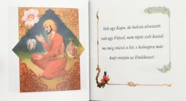 Omar Khajjam Rubáiját. hn., [2016], nyn. Kiadói karonált papírkötés, festett, domborított lemez dísz...