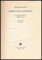 Orbán Balázs: Székelyföld képekben. Bukarest, 1971, Kriterion. Kiadói egészvászon-kötésben, kiadói p...