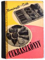 Keményffi Gábor-Tóth Illés: Cukrászkönyv. Bp., 1958, Műszaki Könyvkiadó. Kiadói félvászon kötés, gerincnél szakadt, kissé kopottas állapotban.
