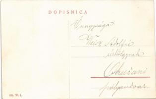 Okucani, Kolodvorska Gostiona / vasúti étterem / railway restaurant. W.L. 931