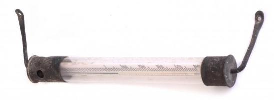 Higanyos hőmérő, h: 21 cm