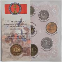 1998. 50f-200Ft (10xklf) forgalmi sor dísztokban + 1998. 100Ft alpakka "1848-1849. Szabadsághar...