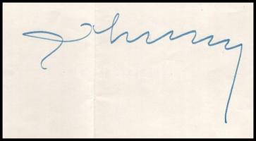 1929 Bp., Klebelsberg Kunó (1875-1932) vallás- és közoktatásügyi miniszter aláírása Hillebrand Jenőn...