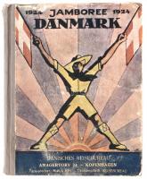 1924 Jamboree Danmark. Copenhagen. Jorgensen. 221p. kiadói félvászon kötésben. / Half linen binding.