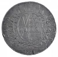 Német Államok / Szászország-Albertine 1776EDC Tallér Ag "III. Frigyes Ágost" Drezda (27,67...