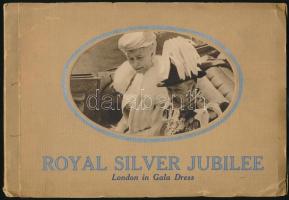 1935 V. György uralkodói ezüstjubileumáról szóló nyomtatott fotóalbum