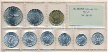 1982. 2f-10Ft (9xklf) érmés forgalmi sor fóliatokban T:1 Adamo FO15