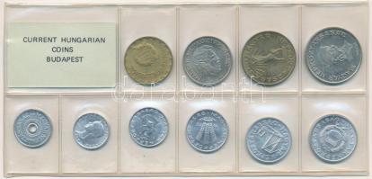 1983. 2f-20Ft (10xklf) érmés forgalmi sor fóliatokban T:1 Adamo FO16