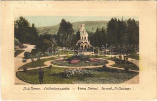 Vatra Dornei, Dornavátra, Bad Dorna-Watra (Bukovina); Isvorul Falkenhayn / spring, park