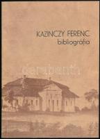 Kazinczy Ferenc: Bibliográfia. Miskolc, 1981, II. Rákóczi Ferenc Megyei Könyvtár és a Herman Ottó Múzeum. Papírkötés, jó állapotban.