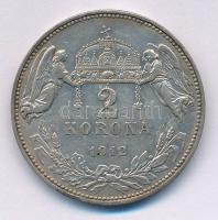 1912KB 2K Ag "Ferenc József" T:2 kis patina Adamo K6